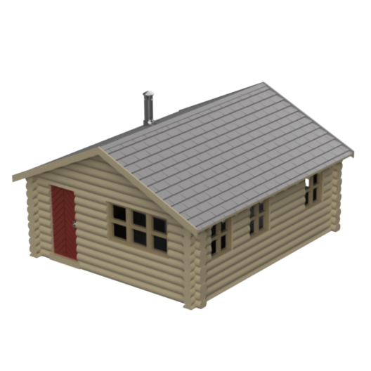 FM003 – Log Cabin
