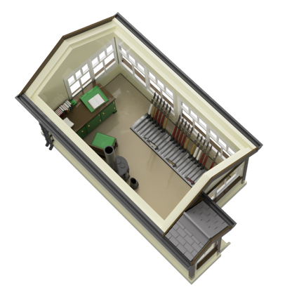 FM813D – GWR Signal Box, Lambourn
