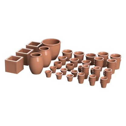 FO001 - Plant Pots