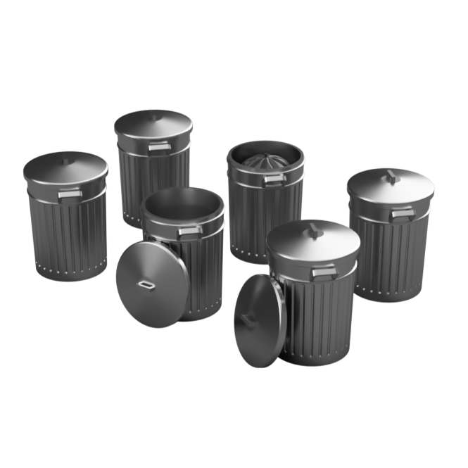 FO100 - Dustbins