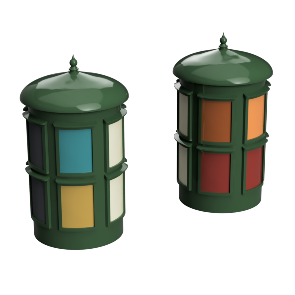 FO109 - Poster Columns