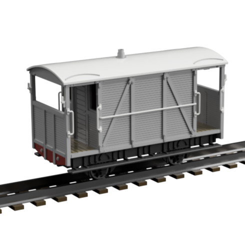 FP755 - C&MLR Wagons OO9