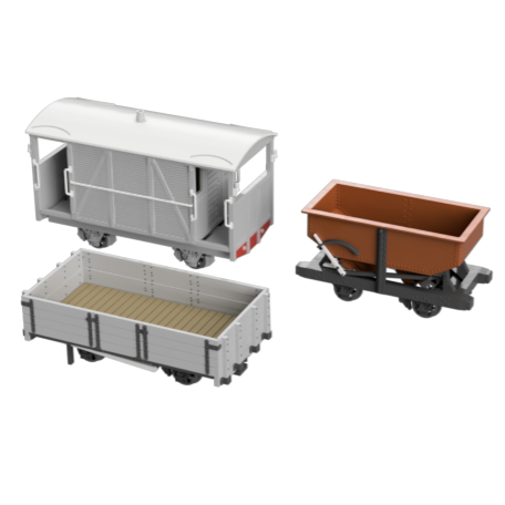 FP755 - C&MLR Wagons OO9