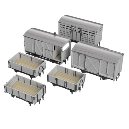FP756 - WLLR Wagons OO9