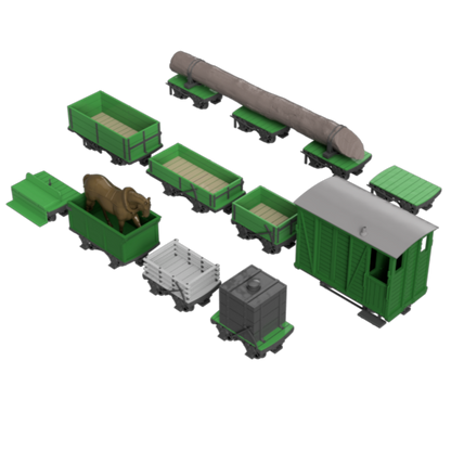 FP757 - GVT Wagons OO9