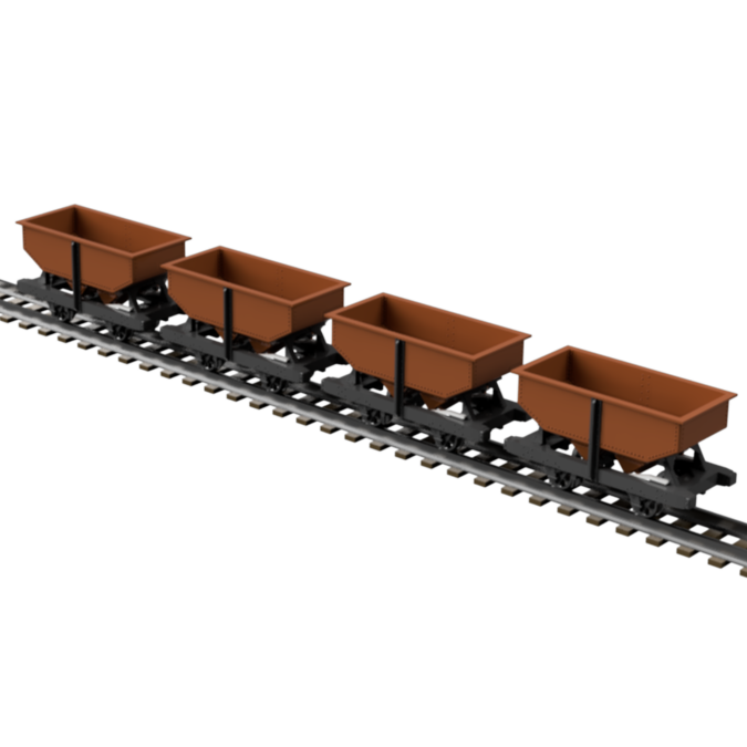 FP755 - C&MLR Wagons OO9