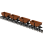 FP755 - C&MLR Wagons OO9